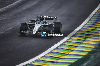 03/11/2024 - 63 RUSSELL George (gbr), Mercedes AMG F1 Team W15, action during the Formula 1 Grande Premio de Sao Paulo 2024, 21th round of the 2024 Formula One World Championship from November 1 to 3, 2024 on the Interlagos Circuit, in Sao Paulo, Brazil - F1 - SAO PAULO GRAND PRIX 2024 - FORMULA 1 - MOTORI