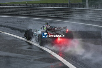 03/11/2024 - 44 HAMILTON Lewis (gbr), Mercedes AMG F1 Team W15, action during the Formula 1 Grande Premio de Sao Paulo 2024, 21th round of the 2024 Formula One World Championship from November 1 to 3, 2024 on the Interlagos Circuit, in Sao Paulo, Brazil - F1 - SAO PAULO GRAND PRIX 2024 - FORMULA 1 - MOTORI