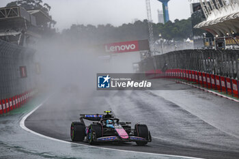 03/11/2024 - 10 GASLY Pierre (fra), Alpine F1 Team A524, action during the Formula 1 Grande Premio de Sao Paulo 2024, 21th round of the 2024 Formula One World Championship from November 1 to 3, 2024 on the Interlagos Circuit, in Sao Paulo, Brazil - F1 - SAO PAULO GRAND PRIX 2024 - FORMULA 1 - MOTORI