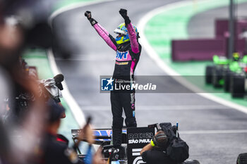 03/11/2024 - OCON Esteban (fra), Alpine F1 Team A524, portrait during the Formula 1 Grande Premio de Sao Paulo 2024, 21th round of the 2024 Formula One World Championship from November 1 to 3, 2024 on the Interlagos Circuit, in Sao Paulo, Brazil - F1 - SAO PAULO GRAND PRIX 2024 - FORMULA 1 - MOTORI