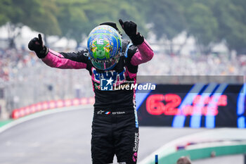 03/11/2024 - OCON Esteban (fra), Alpine F1 Team A524, portrait during the Formula 1 Grande Premio de Sao Paulo 2024, 21th round of the 2024 Formula One World Championship from November 1 to 3, 2024 on the Interlagos Circuit, in Sao Paulo, Brazil - F1 - SAO PAULO GRAND PRIX 2024 - FORMULA 1 - MOTORI