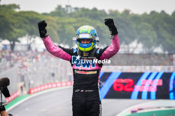 03/11/2024 - OCON Esteban (fra), Alpine F1 Team A524, portrait during the Formula 1 Grande Premio de Sao Paulo 2024, 21th round of the 2024 Formula One World Championship from November 1 to 3, 2024 on the Interlagos Circuit, in Sao Paulo, Brazil - F1 - SAO PAULO GRAND PRIX 2024 - FORMULA 1 - MOTORI