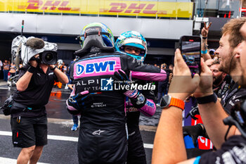 03/11/2024 - OCON Esteban (fra), Alpine F1 Team A524, GASLY Pierre (fra), Alpine F1 Team A524, portrait during the Formula 1 Grande Premio de Sao Paulo 2024, 21th round of the 2024 Formula One World Championship from November 1 to 3, 2024 on the Interlagos Circuit, in Sao Paulo, Brazil - F1 - SAO PAULO GRAND PRIX 2024 - FORMULA 1 - MOTORI