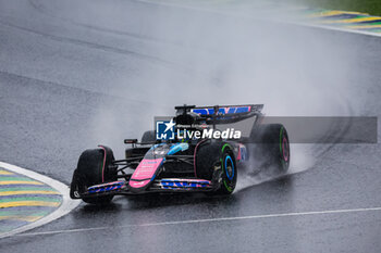 03/11/2024 - 31 OCON Esteban (fra), Alpine F1 Team A524, action during the Formula 1 Grande Premio de Sao Paulo 2024, 21th round of the 2024 Formula One World Championship from November 1 to 3, 2024 on the Interlagos Circuit, in Sao Paulo, Brazil - F1 - SAO PAULO GRAND PRIX 2024 - FORMULA 1 - MOTORI