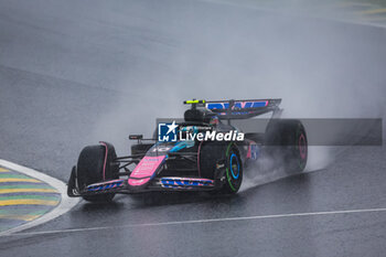 03/11/2024 - 10 GASLY Pierre (fra), Alpine F1 Team A524, action during the Formula 1 Grande Premio de Sao Paulo 2024, 21th round of the 2024 Formula One World Championship from November 1 to 3, 2024 on the Interlagos Circuit, in Sao Paulo, Brazil - F1 - SAO PAULO GRAND PRIX 2024 - FORMULA 1 - MOTORI