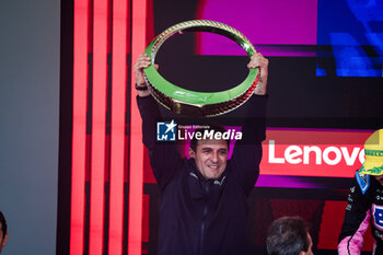 03/11/2024 - WACHE Pierre (fra), Technical Director of Red Bull Racing, portrait podium during the Formula 1 Grande Premio de Sao Paulo 2024, 21th round of the 2024 Formula One World Championship from November 1 to 3, 2024 on the Interlagos Circuit, in Sao Paulo, Brazil - F1 - SAO PAULO GRAND PRIX 2024 - FORMULA 1 - MOTORI