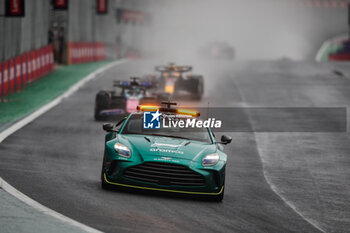 03/11/2024 - Aston Martin safety car, during the Formula 1 Grande Premio de Sao Paulo 2024, 21th round of the 2024 Formula One World Championship from November 1 to 3, 2024 on the Interlagos Circuit, in Sao Paulo, Brazil - F1 - SAO PAULO GRAND PRIX 2024 - FORMULA 1 - MOTORI