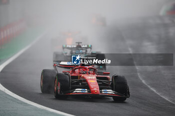 03/11/2024 - 16 LECLERC Charles (mco), Scuderia Ferrari SF-24, action during the Formula 1 Grande Premio de Sao Paulo 2024, 21th round of the 2024 Formula One World Championship from November 1 to 3, 2024 on the Interlagos Circuit, in Sao Paulo, Brazil - F1 - SAO PAULO GRAND PRIX 2024 - FORMULA 1 - MOTORI