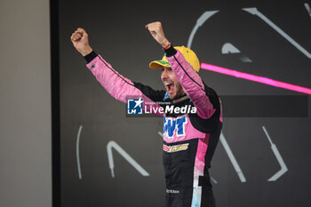 03/11/2024 - OCON Esteban (fra), Alpine F1 Team A524, portrait podium during the Formula 1 Grande Premio de Sao Paulo 2024, 21th round of the 2024 Formula One World Championship from November 1 to 3, 2024 on the Interlagos Circuit, in Sao Paulo, Brazil - F1 - SAO PAULO GRAND PRIX 2024 - FORMULA 1 - MOTORI