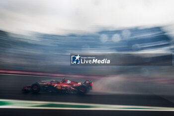 03/11/2024 - 55 SAINZ Carlos (spa), Scuderia Ferrari SF-24, action during the Formula 1 Grande Premio de Sao Paulo 2024, 21th round of the 2024 Formula One World Championship from November 1 to 3, 2024 on the Interlagos Circuit, in Sao Paulo, Brazil - F1 - SAO PAULO GRAND PRIX 2024 - FORMULA 1 - MOTORI