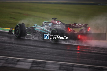 03/11/2024 - 63 RUSSELL George (gbr), Mercedes AMG F1 Team W15, action during the Formula 1 Grande Premio de Sao Paulo 2024, 21th round of the 2024 Formula One World Championship from November 1 to 3, 2024 on the Interlagos Circuit, in Sao Paulo, Brazil - F1 - SAO PAULO GRAND PRIX 2024 - FORMULA 1 - MOTORI