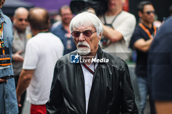 03/11/2024 - ECCLESTONE Bernie (gbr), former CEO of Formula One Group, portrait during the Formula 1 Grande Premio de Sao Paulo 2024, 21th round of the 2024 Formula One World Championship from November 1 to 3, 2024 on the Interlagos Circuit, in Sao Paulo, Brazil - F1 - SAO PAULO GRAND PRIX 2024 - FORMULA 1 - MOTORI