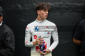 03/11/2024 - BEARMAN Ollie, Haas F1 Team VF-24 Ferrari, portrait, during the Formula 1 Grande Premio de Sao Paulo 2024, 21th round of the 2024 Formula One World Championship from November 1 to 3, 2024 on the Interlagos Circuit, in Sao Paulo, Brazil - F1 - SAO PAULO GRAND PRIX 2024 - FORMULA 1 - MOTORI