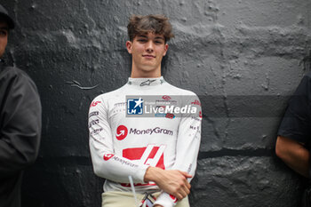 03/11/2024 - BEARMAN Ollie, Haas F1 Team VF-24 Ferrari, portrait, during the Formula 1 Grande Premio de Sao Paulo 2024, 21th round of the 2024 Formula One World Championship from November 1 to 3, 2024 on the Interlagos Circuit, in Sao Paulo, Brazil - F1 - SAO PAULO GRAND PRIX 2024 - FORMULA 1 - MOTORI