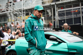 03/11/2024 - ALONSO Fernando (spa), Aston Martin F1 Team AMR24, portrait during the Formula 1 Grande Premio de Sao Paulo 2024, 21th round of the 2024 Formula One World Championship from November 1 to 3, 2024 on the Interlagos Circuit, in Sao Paulo, Brazil - F1 - SAO PAULO GRAND PRIX 2024 - FORMULA 1 - MOTORI