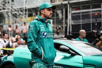 03/11/2024 - ALONSO Fernando (spa), Aston Martin F1 Team AMR24, portrait during the Formula 1 Grande Premio de Sao Paulo 2024, 21th round of the 2024 Formula One World Championship from November 1 to 3, 2024 on the Interlagos Circuit, in Sao Paulo, Brazil - F1 - SAO PAULO GRAND PRIX 2024 - FORMULA 1 - MOTORI