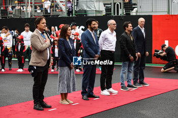 03/11/2024 - DOMENICALI Stefano (ita), Chairman and CEO Formula One Group FOG, portrait Fabiana Ecclestone portrait during the Formula 1 Grande Premio de Sao Paulo 2024, 21th round of the 2024 Formula One World Championship from November 1 to 3, 2024 on the Interlagos Circuit, in Sao Paulo, Brazil - F1 - SAO PAULO GRAND PRIX 2024 - FORMULA 1 - MOTORI