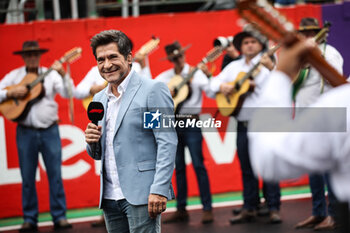 03/11/2024 - Daniel singer national athem Brasil starting grid during the Formula 1 Grande Premio de Sao Paulo 2024, 21th round of the 2024 Formula One World Championship from November 1 to 3, 2024 on the Interlagos Circuit, in Sao Paulo, Brazil - F1 - SAO PAULO GRAND PRIX 2024 - FORMULA 1 - MOTORI