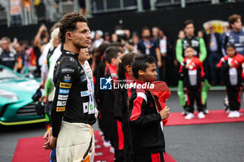 03/11/2024 - NORRIS Lando (gbr), McLaren F1 Team MCL38, portrait during the Formula 1 Grande Premio de Sao Paulo 2024, 21th round of the 2024 Formula One World Championship from November 1 to 3, 2024 on the Interlagos Circuit, in Sao Paulo, Brazil - F1 - SAO PAULO GRAND PRIX 2024 - FORMULA 1 - MOTORI