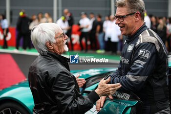 03/11/2024 - ECCLESTONE Bernie (gbr), former CEO of Formula One Group, portrait MAYLANDER Bernd, FIA Safety Car Driver, portrait during the Formula 1 Grande Premio de Sao Paulo 2024, 21th round of the 2024 Formula One World Championship from November 1 to 3, 2024 on the Interlagos Circuit, in Sao Paulo, Brazil - F1 - SAO PAULO GRAND PRIX 2024 - FORMULA 1 - MOTORI