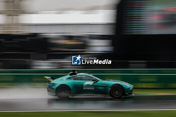 03/11/2024 - Aston Martin safety car, during the Formula 1 Grande Premio de Sao Paulo 2024, 21th round of the 2024 Formula One World Championship from November 1 to 3, 2024 on the Interlagos Circuit, in Sao Paulo, Brazil - F1 - SAO PAULO GRAND PRIX 2024 - FORMULA 1 - MOTORI