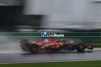 03/11/2024 - 55 SAINZ Carlos (spa), Scuderia Ferrari SF-24, action during the Formula 1 Grande Premio de Sao Paulo 2024, 21th round of the 2024 Formula One World Championship from November 1 to 3, 2024 on the Interlagos Circuit, in Sao Paulo, Brazil - F1 - SAO PAULO GRAND PRIX 2024 - FORMULA 1 - MOTORI