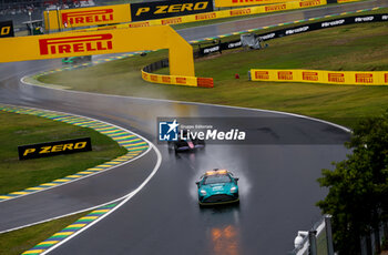 03/11/2024 - Aston Martin safety car 10 GASLY Pierre (fra), Alpine F1 Team A524, action during the Formula 1 Grande Premio de Sao Paulo 2024, 21th round of the 2024 Formula One World Championship from November 1 to 3, 2024 on the Interlagos Circuit, in Sao Paulo, Brazil - F1 - SAO PAULO GRAND PRIX 2024 - FORMULA 1 - MOTORI