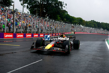 03/11/2024 - 01 VERSTAPPEN Max (nld), Red Bull Racing RB20, action during the Formula 1 Grande Premio de Sao Paulo 2024, 21th round of the 2024 Formula One World Championship from November 1 to 3, 2024 on the Interlagos Circuit, in Sao Paulo, Brazil - F1 - SAO PAULO GRAND PRIX 2024 - FORMULA 1 - MOTORI