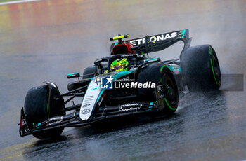 03/11/2024 - 44 HAMILTON Lewis (gbr), Mercedes AMG F1 Team W15, action during the Formula 1 Grande Premio de Sao Paulo 2024, 21th round of the 2024 Formula One World Championship from November 1 to 3, 2024 on the Interlagos Circuit, in Sao Paulo, Brazil - F1 - SAO PAULO GRAND PRIX 2024 - FORMULA 1 - MOTORI