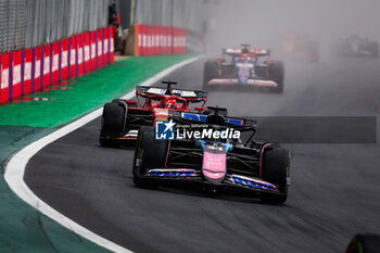 03/11/2024 - 31 OCON Esteban (fra), Alpine F1 Team A524, action during the Formula 1 Grande Premio de Sao Paulo 2024, 21th round of the 2024 Formula One World Championship from November 1 to 3, 2024 on the Interlagos Circuit, in Sao Paulo, Brazil - F1 - SAO PAULO GRAND PRIX 2024 - FORMULA 1 - MOTORI