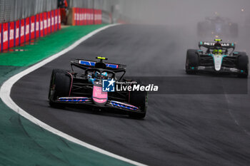 03/11/2024 - 10 GASLY Pierre (fra), Alpine F1 Team A524, action during the Formula 1 Grande Premio de Sao Paulo 2024, 21th round of the 2024 Formula One World Championship from November 1 to 3, 2024 on the Interlagos Circuit, in Sao Paulo, Brazil - F1 - SAO PAULO GRAND PRIX 2024 - FORMULA 1 - MOTORI