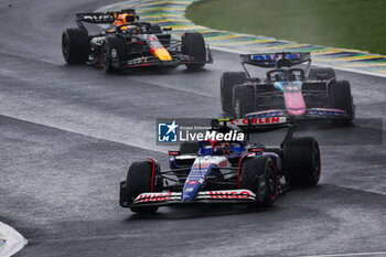 03/11/2024 - 22 TSUNODA Yuki (jap), Visa Cash App RB F1 Team VCARB 01, action during the Formula 1 Grande Premio de Sao Paulo 2024, 21th round of the 2024 Formula One World Championship from November 1 to 3, 2024 on the Interlagos Circuit, in Sao Paulo, Brazil - F1 - SAO PAULO GRAND PRIX 2024 - FORMULA 1 - MOTORI