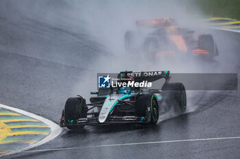 03/11/2024 - 63 RUSSELL George (gbr), Mercedes AMG F1 Team W15, action during the Formula 1 Grande Premio de Sao Paulo 2024, 21th round of the 2024 Formula One World Championship from November 1 to 3, 2024 on the Interlagos Circuit, in Sao Paulo, Brazil - F1 - SAO PAULO GRAND PRIX 2024 - FORMULA 1 - MOTORI