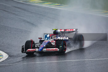 03/11/2024 - 22 TSUNODA Yuki (jap), Visa Cash App RB F1 Team VCARB 01, action during the Formula 1 Grande Premio de Sao Paulo 2024, 21th round of the 2024 Formula One World Championship from November 1 to 3, 2024 on the Interlagos Circuit, in Sao Paulo, Brazil - F1 - SAO PAULO GRAND PRIX 2024 - FORMULA 1 - MOTORI