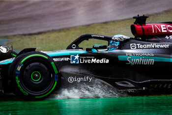 03/11/2024 - 63 RUSSELL George (gbr), Mercedes AMG F1 Team W15, action during the Formula 1 Grande Premio de Sao Paulo 2024, 21th round of the 2024 Formula One World Championship from November 1 to 3, 2024 on the Interlagos Circuit, in Sao Paulo, Brazil - F1 - SAO PAULO GRAND PRIX 2024 - FORMULA 1 - MOTORI