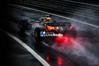 03/11/2024 - 04 NORRIS Lando (gbr), McLaren F1 Team MCL38, action during the Formula 1 Grande Premio de Sao Paulo 2024, 21th round of the 2024 Formula One World Championship from November 1 to 3, 2024 on the Interlagos Circuit, in Sao Paulo, Brazil - F1 - SAO PAULO GRAND PRIX 2024 - FORMULA 1 - MOTORI