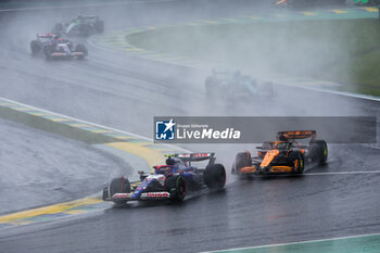 03/11/2024 - 22 TSUNODA Yuki (jap), Visa Cash App RB F1 Team VCARB 01, action during the Formula 1 Grande Premio de Sao Paulo 2024, 21th round of the 2024 Formula One World Championship from November 1 to 3, 2024 on the Interlagos Circuit, in Sao Paulo, Brazil - F1 - SAO PAULO GRAND PRIX 2024 - FORMULA 1 - MOTORI