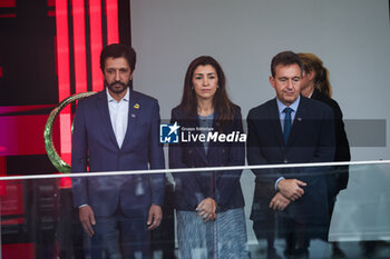 03/11/2024 - ECCLESTON Fabiana, on the podium, during the Formula 1 Grande Premio de Sao Paulo 2024, 21th round of the 2024 Formula One World Championship from November 1 to 3, 2024 on the Interlagos Circuit, in Sao Paulo, Brazil - F1 - SAO PAULO GRAND PRIX 2024 - FORMULA 1 - MOTORI