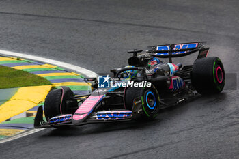 03/11/2024 - 31 OCON Esteban (fra), Alpine F1 Team A524, action during the Formula 1 Grande Premio de Sao Paulo 2024, 21th round of the 2024 Formula One World Championship from November 1 to 3, 2024 on the Interlagos Circuit, in Sao Paulo, Brazil - F1 - SAO PAULO GRAND PRIX 2024 - FORMULA 1 - MOTORI