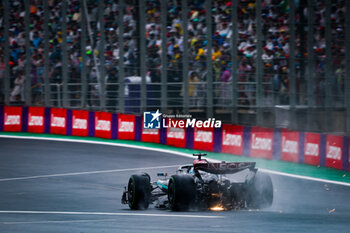 03/11/2024 - 63 RUSSELL George (gbr), Mercedes AMG F1 Team W15, action during the Formula 1 Grande Premio de Sao Paulo 2024, 21th round of the 2024 Formula One World Championship from November 1 to 3, 2024 on the Interlagos Circuit, in Sao Paulo, Brazil - F1 - SAO PAULO GRAND PRIX 2024 - FORMULA 1 - MOTORI