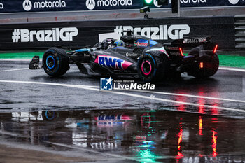 03/11/2024 - 31 OCON Esteban (fra), Alpine F1 Team A524, action during the Formula 1 Grande Premio de Sao Paulo 2024, 21th round of the 2024 Formula One World Championship from November 1 to 3, 2024 on the Interlagos Circuit, in Sao Paulo, Brazil - F1 - SAO PAULO GRAND PRIX 2024 - FORMULA 1 - MOTORI