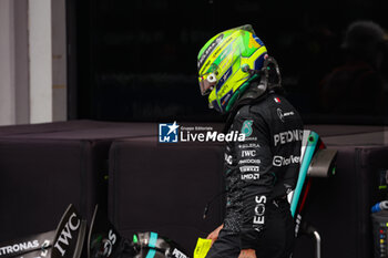 03/11/2024 - HAMILTON Lewis (gbr), Mercedes AMG F1 Team W15, portrait during the Formula 1 Grande Premio de Sao Paulo 2024, 21th round of the 2024 Formula One World Championship from November 1 to 3, 2024 on the Interlagos Circuit, in Sao Paulo, Brazil - F1 - SAO PAULO GRAND PRIX 2024 - FORMULA 1 - MOTORI