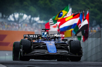 03/11/2024 - 23 ALBON Alexander (tha), Williams Racing FW45, action during the Formula 1 Grande Premio de Sao Paulo 2024, 21th round of the 2024 Formula One World Championship from November 1 to 3, 2024 on the Interlagos Circuit, in Sao Paulo, Brazil - F1 - SAO PAULO GRAND PRIX 2024 - FORMULA 1 - MOTORI