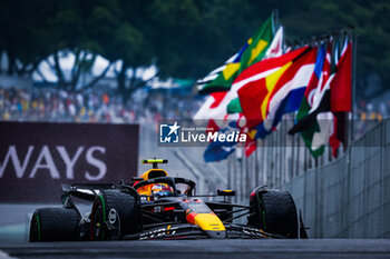 03/11/2024 - 11 PEREZ Sergio (mex), Red Bull Racing RB20, action during the Formula 1 Grande Premio de Sao Paulo 2024, 21th round of the 2024 Formula One World Championship from November 1 to 3, 2024 on the Interlagos Circuit, in Sao Paulo, Brazil - F1 - SAO PAULO GRAND PRIX 2024 - FORMULA 1 - MOTORI