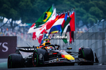 03/11/2024 - 11 PEREZ Sergio (mex), Red Bull Racing RB20, action during the Formula 1 Grande Premio de Sao Paulo 2024, 21th round of the 2024 Formula One World Championship from November 1 to 3, 2024 on the Interlagos Circuit, in Sao Paulo, Brazil - F1 - SAO PAULO GRAND PRIX 2024 - FORMULA 1 - MOTORI