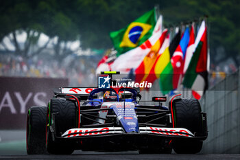 03/11/2024 - 22 TSUNODA Yuki (jap), Visa Cash App RB F1 Team VCARB 01, action during the Formula 1 Grande Premio de Sao Paulo 2024, 21th round of the 2024 Formula One World Championship from November 1 to 3, 2024 on the Interlagos Circuit, in Sao Paulo, Brazil - F1 - SAO PAULO GRAND PRIX 2024 - FORMULA 1 - MOTORI