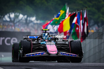 03/11/2024 - 10 GASLY Pierre (fra), Alpine F1 Team A524, action during the Formula 1 Grande Premio de Sao Paulo 2024, 21th round of the 2024 Formula One World Championship from November 1 to 3, 2024 on the Interlagos Circuit, in Sao Paulo, Brazil - F1 - SAO PAULO GRAND PRIX 2024 - FORMULA 1 - MOTORI