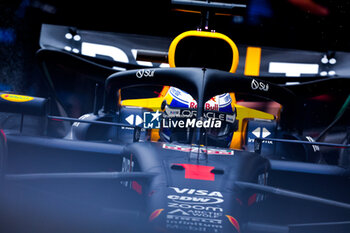 03/11/2024 - 01 VERSTAPPEN Max (nld), Red Bull Racing RB20, action during the Formula 1 Grande Premio de Sao Paulo 2024, 21th round of the 2024 Formula One World Championship from November 1 to 3, 2024 on the Interlagos Circuit, in Sao Paulo, Brazil - F1 - SAO PAULO GRAND PRIX 2024 - FORMULA 1 - MOTORI