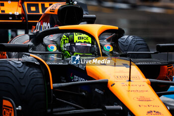 03/11/2024 - 04 NORRIS Lando (gbr), McLaren F1 Team MCL38, action during the Formula 1 Grande Premio de Sao Paulo 2024, 21th round of the 2024 Formula One World Championship from November 1 to 3, 2024 on the Interlagos Circuit, in Sao Paulo, Brazil - F1 - SAO PAULO GRAND PRIX 2024 - FORMULA 1 - MOTORI