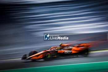 03/11/2024 - 04 NORRIS Lando (gbr), McLaren F1 Team MCL38, action during the Formula 1 Grande Premio de Sao Paulo 2024, 21th round of the 2024 Formula One World Championship from November 1 to 3, 2024 on the Interlagos Circuit, in Sao Paulo, Brazil - F1 - SAO PAULO GRAND PRIX 2024 - FORMULA 1 - MOTORI